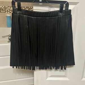 Verona  Leather  skirt